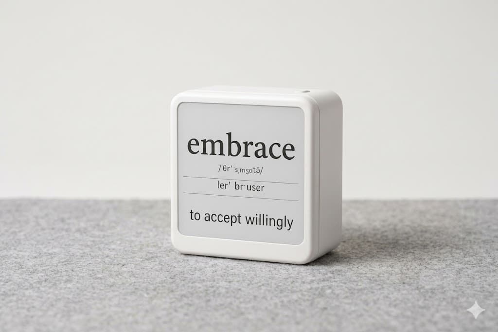 Dicter Cube 제품 정면